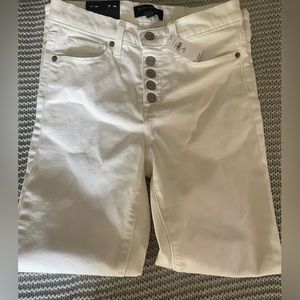 High rise petite skinny, jeans, banana republic